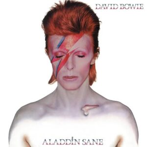 Iman Instagram - #rp @davidbowienews David Bowie released ‘Aladdin Sane’ 51 years ago today.

⚡️

#BowieForever  #AladdinSane