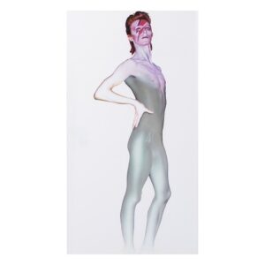 Iman Instagram - #rp @davidbowienews David Bowie released ‘Aladdin Sane’ 51 years ago today.

⚡️

#BowieForever  #AladdinSane
