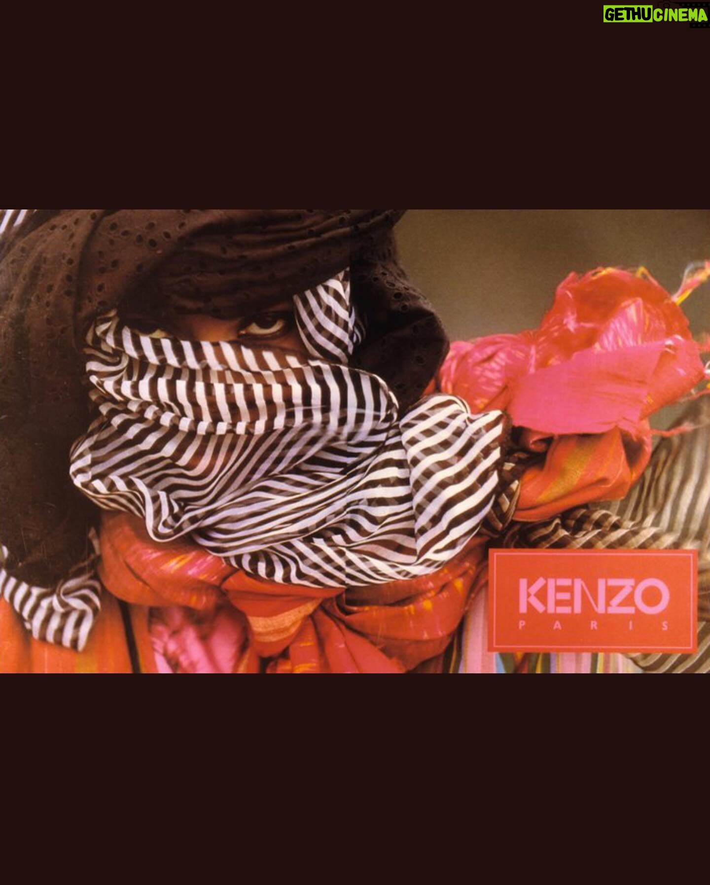 Iman Instagram - RIP #HansFeurer Hans and I had a lot in common besides creating memorable images for @kenzo… we both loved the magic hour light.. early morning for the very first light of dawn & end of day for that warm sunset light… What magical sorcery we created.. full of mystery but with Kenzo magically bright colors! Rest in Peace my friend #HansFeurer