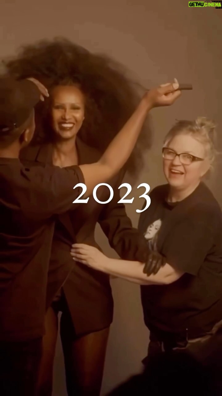 Iman Instagram - Bidding adieu to 2023 with gratitude and excitement for the new chapter ahead. Hello, 2024! #GratefulGoodbyes