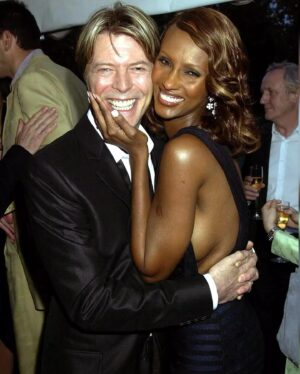 Iman Instagram - Someday… I’ll be in your arms again.
Happy Forever Valentine #BowieForever