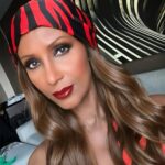 Iman Instagram - Unleash your wild side! Head to @imanglobalchic for all color ways of my new scarf! Exclusively @hsn & HSN.com! Link in bio! #IMANGlobalChic