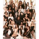 Iman Instagram - All hail @edward_enninful and the power of sisterhood! @AdwoaAboah, @AdutAkech, @SimoneAshley, @VictoriaBeckham, @SelmaBlair, @Naomi, @Vittoria, @GemmaChan, @JodieMComer, @LaverneCox, @CindyCrawford, @MileyCyrus, @ArianaDebose, @CaraDelevingne, @JourdanDunn, @Palomija, @MissKarenElson, @CynthiaErivo, @LindaEvangelista, @JaneFonda, @KaiaGerber, @GigiHadid, @SalmaHayek, @The_Real_Iman, @MayaJama, @JameelaJamil, @KarlieKloss, @PreciousLeexoxo, @DuaLipa, @GuguMbathaRaw, #KateMoss, @LilaMoss, @RinasOnline, @IrinaShayk, @AnyaTaylorJoy, @CTurlington, @AmberValletta, @SerenaWilliams, @Oprah, @AnokYai photographed by @StevenMeiselOfficial and styled by @Edward_Enninful, with hair creative director @GuidoPalau, make-up creative director @PatMcGrathReal, nails by @JinSoonChoi, hair colourist @LenaOtt, set design by @MaryHoward_SetDesign at @MHS_Artists, production by @ProdN_ArtAndCommerce and executive producer #RukRichards. With thanks to @JimmyMoff, Lars Nordensten, @HookPropsBK and @HighLineStages, New York for the March 2024 issue of @BritishVogue