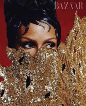 Iman Instagram - Honored to grace the cover the March Issue of @harpersbazaararabia captured beautifully by @abdmstudio and the whole team that made this happen!

Group Acting Editor: @natashafaruque
Styling: @ayumiperry
Full Look: @Gucci
Hair Stylist: hoshounkpatin
Make-Up Artist: @kilprity
Production: @agpnyc
Senior Producer: @steff.producer
Words: @rachaelsigee

Link to article in bio!