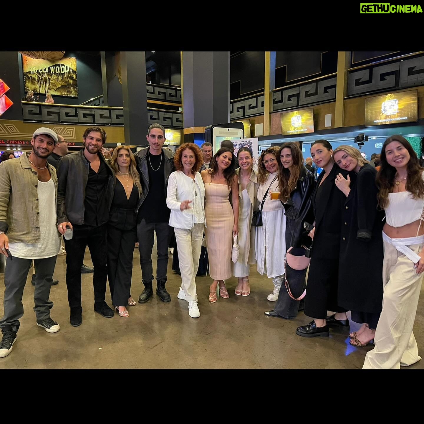 Inbar Lavi Instagram - Thank you Beverly Hills Film Festival, I’ll cherish this night forever🎗️ Getting to watch our World War II biopic at such trying times was surreal Our film follows holocaust survivors who were forced to wear a yellow patch to mark their identity for which they were prosecuted, and I chose to wear a yellow pin to mark my identity and my people who we’re kidnapped, slaughtered and are STILL in unfathomable captivity. This film is about hope & faith when faith feels like fantasy. Im hanging onto it for dear life and for the lives of our hostages to be freed and back home NOW. Amen אמן