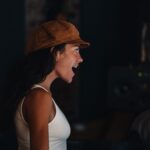 Inbar Lavi Instagram - Recording this album has been the most terrifying and gratifying experience I’ve had in years. Thank you @morseartists for letting my voice be heard x ———————————————————————— In the studio with @therealchenneeman Shot by my one and only @mr.gross