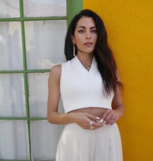 Inbar Lavi Instagram - Thank you @roseandivyjournal for this thoughtful piece & my first virtual shoot🕊 Lucky to have had magical visionaries around to help bring it all to life @josefinewissenberg @lisacstyles @dickycollins @imprintpr