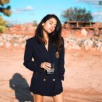Inbar Lavi Instagram – The heat was hot and the ground was dry
But the air was full of sound. 
@ericakiara x @maya_yogev
