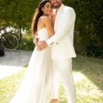 Inbar Lavi Instagram - Thank you to the most talented visionaries for making us look and feel levitated 🤍 @brides