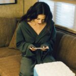 Inbar Lavi Instagram - First day on #Lucifer. Trailer smells like actual heaven courtesy of guardian angels @todney @mattsmartin @lb8406 @kevinehussey ———————————————————————— Thank you @edenskiz for capturing this fragrance of life through your lens🕊