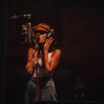 Inbar Lavi Instagram - Recording this album has been the most terrifying and gratifying experience I’ve had in years. Thank you @morseartists for letting my voice be heard x ———————————————————————— In the studio with @therealchenneeman Shot by my one and only @mr.gross
