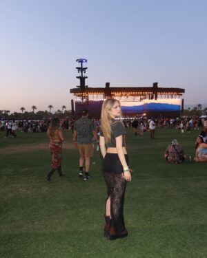 Indi Star Instagram - Day 1 Coachella🚀❤️🪐 #coachella