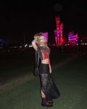 Indi Star Instagram - Day 1 Coachella🚀❤️🪐 #coachella