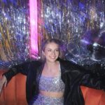 Indi Star Instagram - Burned the disco down🪩🥂 . . . #mirrorball #euphoria #ootd #indistar