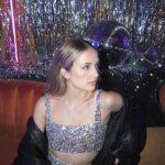 Indi Star Instagram - Burned the disco down🪩🥂 . . . #mirrorball #euphoria #ootd #indistar