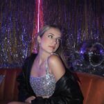 Indi Star Instagram - Burned the disco down🪩🥂 . . . #mirrorball #euphoria #ootd #indistar