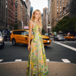 Indi Star Instagram - absolutely gorgeous Delphinium Godet Dress from @rpnewyork during NYFW. love the way this dress looks in NYC... looking forward to fashion week coming up soonn 🪬🪩🧿🗽🏙️ , , , #RPNewYork #NYFW #FashionWeek #NYC #DelphiniumGodetDress #Fashion