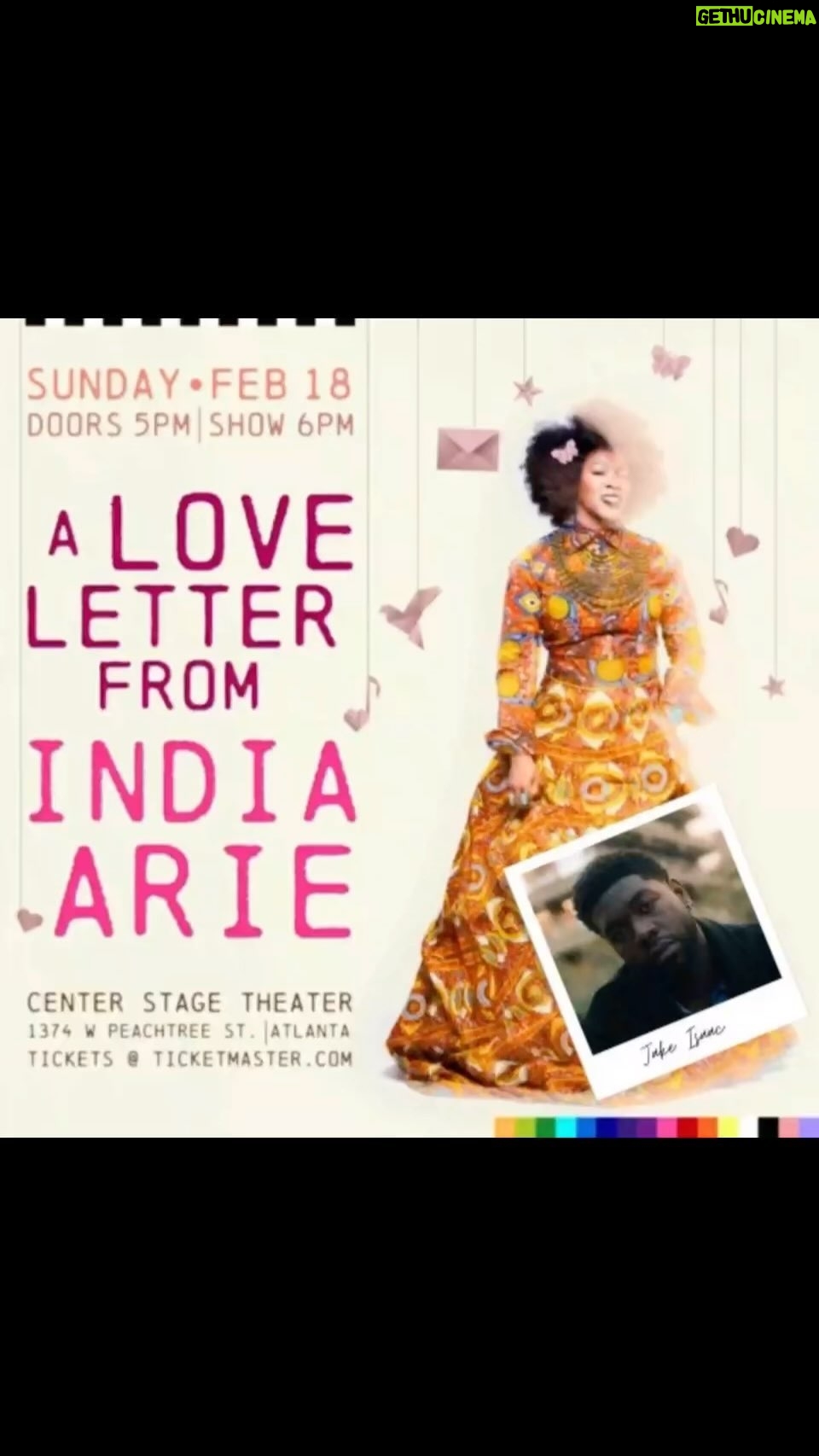 India.Arie Instagram - ANNOUNCING MY OPENING ACT! @iamjakeisaac !!!! coming from the UK to be with us in Sunday Feb 18th!! song: GOLD artist: @iamjakeisaac ft. ME! 🩵 Have you heard our duet? WHO IS COMING?!!!!! LOVE YALL!