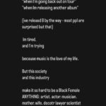 India.Arie Instagram - An Open Letter. Happy New Year ya’ll ~ 🥂- to a chance to do it again.
