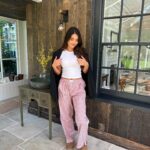India Reynolds Instagram - Normalising doing real life in pyjamas ❤️