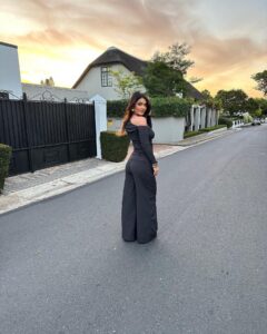 India Reynolds Instagram - Chef’s Warehouse Franschhoek, and a beautiful sunset, we’ve already fallen in love with it here 🥂