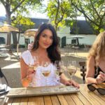 India Reynolds Instagram – Absolutely frilled with wine tram life 🤍