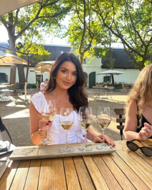 India Reynolds Instagram - Absolutely frilled with wine tram life 🤍