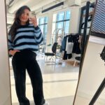 India Reynolds Instagram – You’re all asking where the jumpers from, I’m asking if @charlie_sman_makeup can paint my face everyday ☺️
It’s @cernucci for everyone in the DM’s 💙 and it suited Brighton in the sunshine ☀️