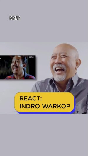 Indro Instagram - Episode react kali ini kami mengajak Living Legend aktor pelawak @indrowarkop_asli untuk melihat film-film dari Warkop DKI. Tonton full videonya klik link di bio ya!
.
Follow @kyny.entertainment 
#kyny #kynyentertainment
