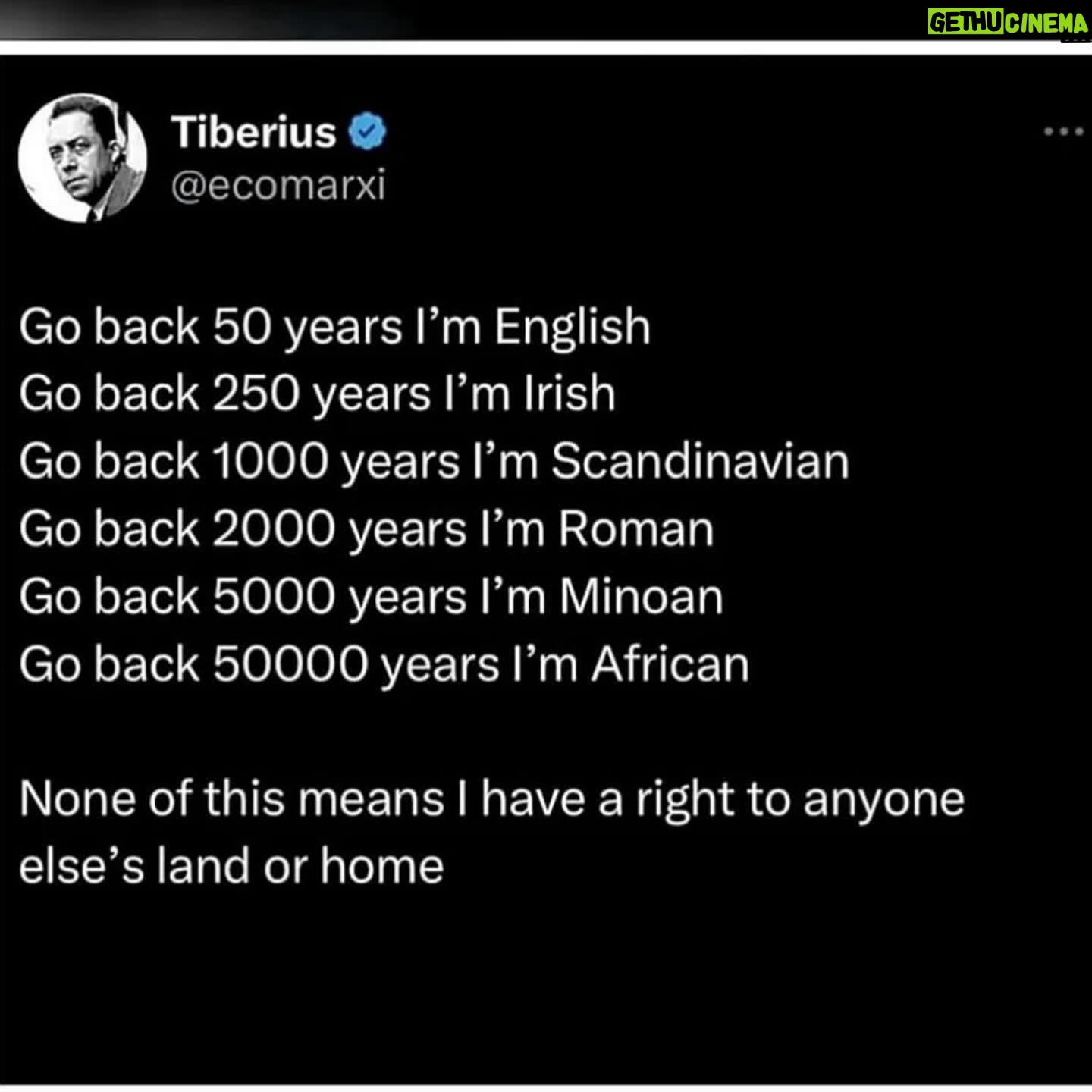 Indya Moore Instagram - People belong to the land - the land does not belong to people. The earth is the body and the body is the earth colonialism is ræp & ræp is colonialism. Reipists do not have rights to defend themselves against their resisting victims. Occupations do not have the right to defend themselves against those they occupy. when you are in partnership with an abuser, you are nurturing them, and enabling them to do more harm. This is what it is to be a Zsionist.