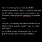 Indya Moore Instagram - The Pal cause for liberation will not be severed from Justice ethic, from spiritual ethic, from healing ethic, from peace ethic, from environment ethic, from family ethic or from international law. Resistance is self care 🧖🏽🍉