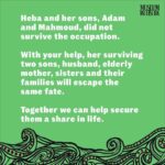 Indya Moore Instagram - join @themuseummuseum @palestinianfeministcollective and @incite_paliforce // a contingent unified in our URGENT CALL FOR DONATIONS. We are working towards evacuating the family of our irreplaceable collective member Heba Zagout. She was killed and became a martyr on October 13th, but her family has the chance to escape meeting the same fate. Use this link https://bit.ly/hebazagoutfamily also found in our bio or the QR code to access the GoFundMe for this family who is incredibly dear to us. Please share widely, as any contribution leaves a big impact, and time is of the essence. SLIDES 1 & 2 offer information about this initiative, with link and QR code to the GFM for easy access SLIDE 3 reminds us of this family’s story SLIDE 4 features a non-exhaustive list of the organizations that have endorsed and supported this endeavor