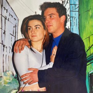 Ingrid Cruz Instagram - Toda una vida … 2023 1999 1995 Pasa el tiempo y hemos cambiado en tantas cosas ,hoy somos padres ,estamos más grandes pero es maravilloso ver y sentir que en el fondo somos los mismos . @diegomunozerenchun 💜 Hoy en “cómo la vida misma “ @mega.tv Alonso y Octavia ,los ex !