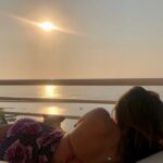 Ingrid Cruz Instagram - Puesta de sol maravillosa hoy !!!☀️