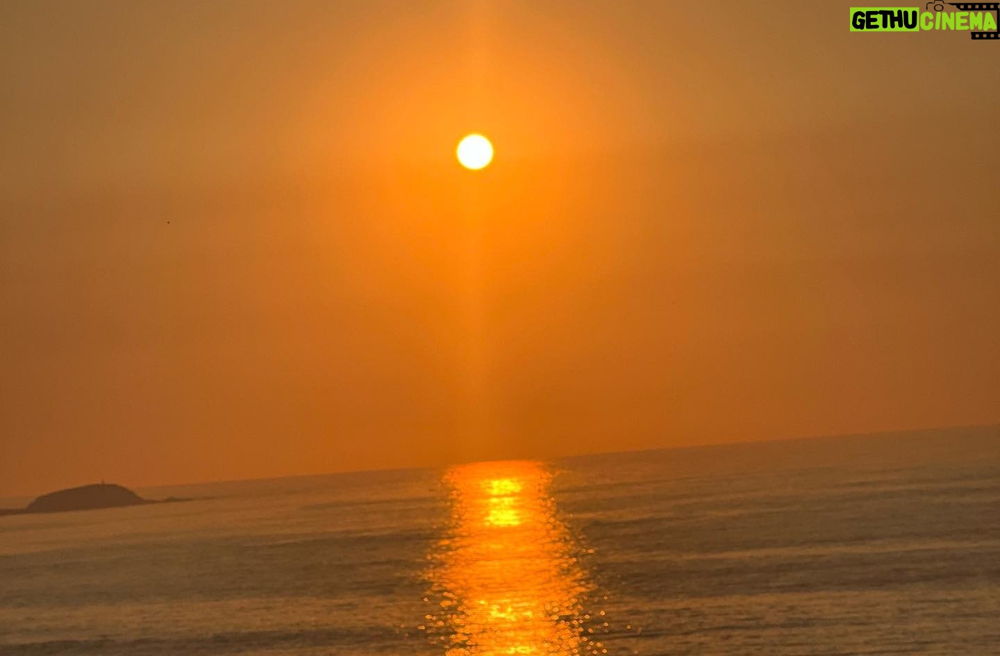 Ingrid Cruz Instagram - Puesta de sol maravillosa hoy !!!☀️