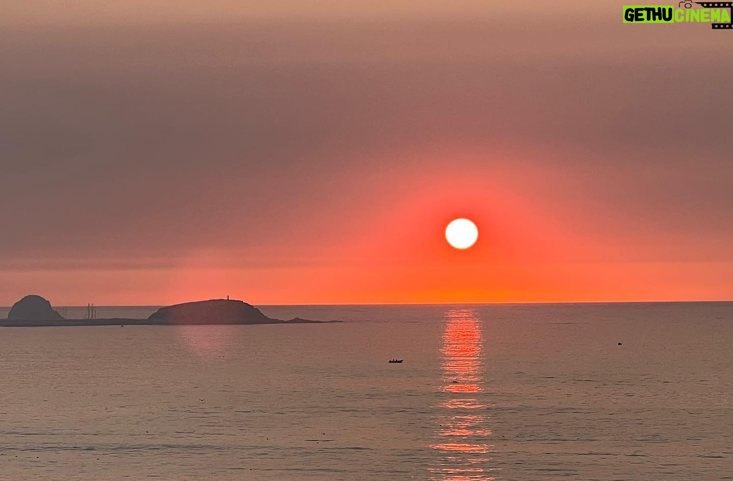 Ingrid Cruz Instagram - Puesta de sol maravillosa hoy !!!☀️
