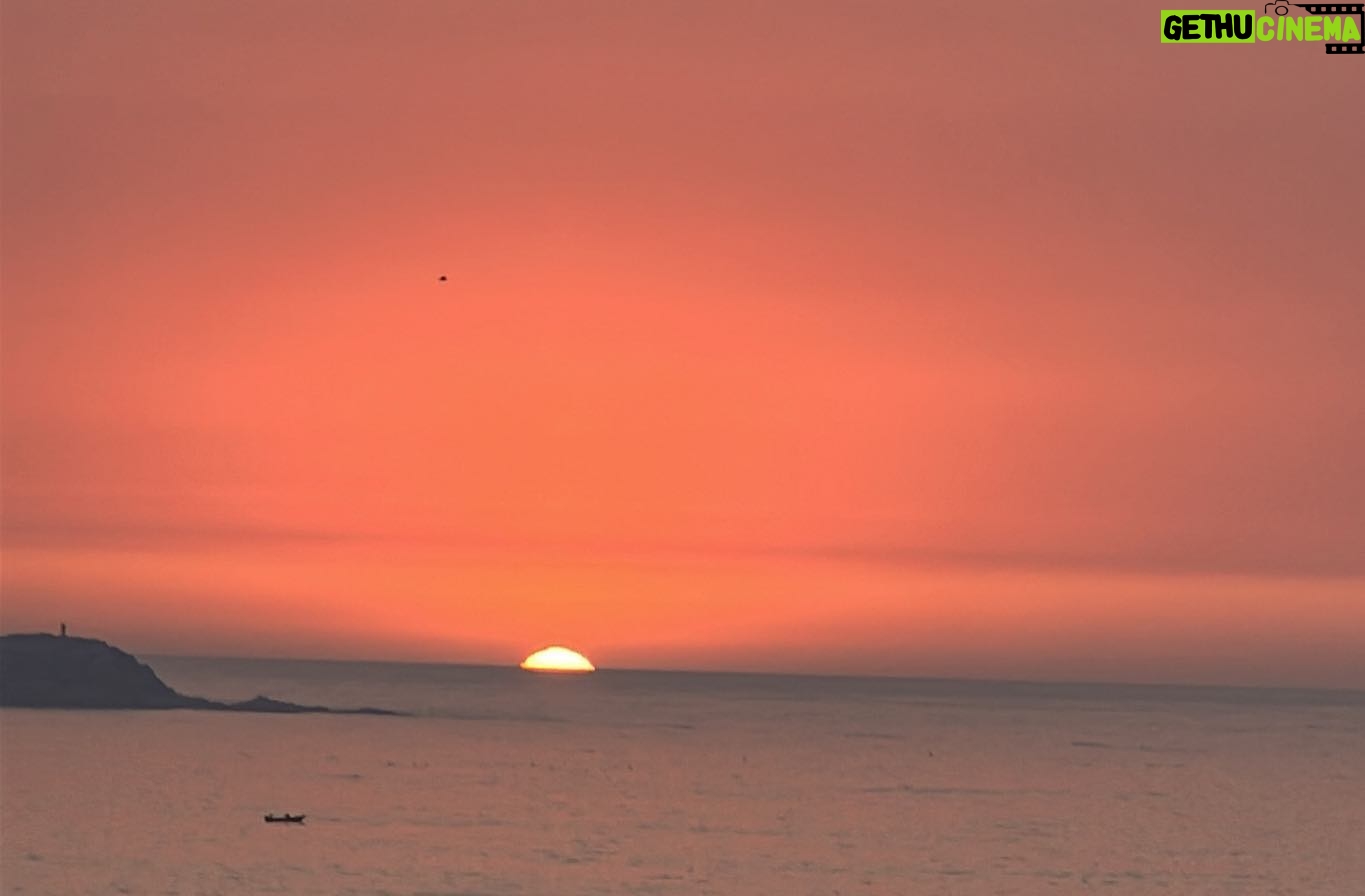 Ingrid Cruz Instagram - Puesta de sol maravillosa hoy !!!☀️