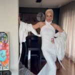 Ingrid Grudke Instagram - Lista para los @martinfierrodelamodaok by @atelierpucheta ✨✨✨ Miren lo que es esta obra de arte por favor 😍 Gracias @lucianomarraok @silkey.ok @kari.loggia #IngridGrudke #martinfierrodelamoda #lookdelanoche #atelierpucheta
