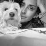 Inma Cuesta Instagram - Me ha costado asumir que Rumba se haya convertido en una viejita, quizá porque se que a ciertas edades cada año que cumple es un regalo extra. Llevamos 15 años compartiendo la vida y me cuesta imaginarme sin ella… Así que aquí seguimos aprovechando cada instante para cuidarnos y “perrear” un rato. Rumba & me🤍🐾