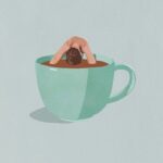 Inma Cuesta Instagram - Monday mood ☕️