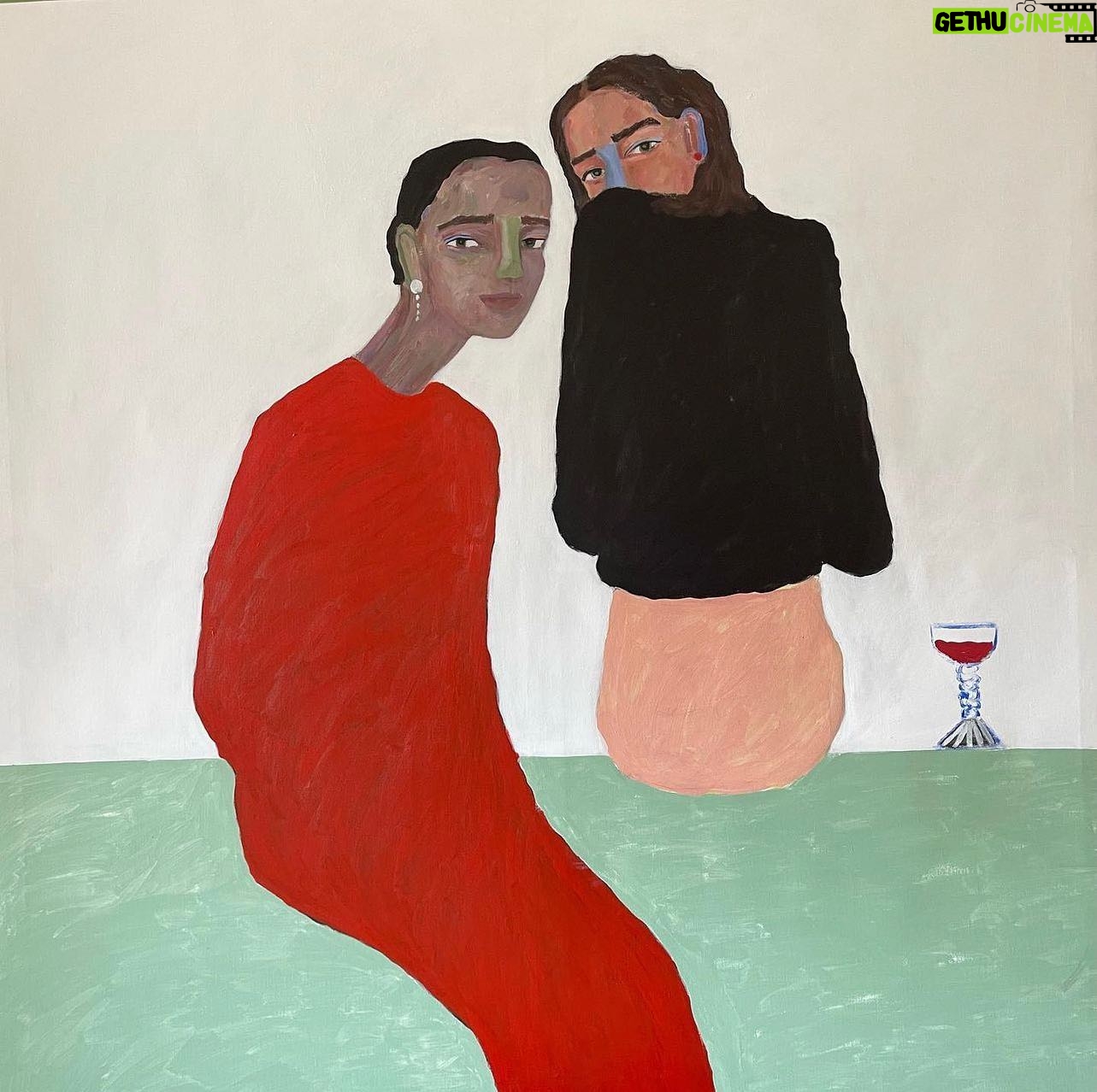 Inma Cuesta Instagram - Best friends 🍷 . Artista @aisartist