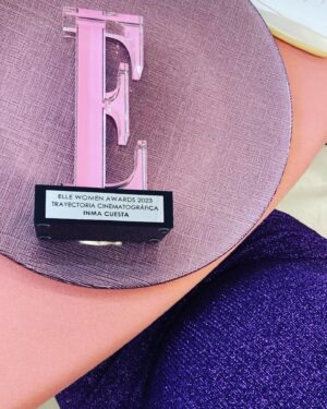 Inma Cuesta Instagram - Gracias a la revista  ELLE por este premio  Elle Women Awards 2023 como  reconocimiento a mi trayectoria cinematográfica.
A  @benedettaelle y a todo el equipo de @elle_spain 
Ha sido un honor estar rodeada de tantas mujeres inspiradoras.
#ellexellas #ellewomenawards 
.
.
Amiguita @paulasoroa  gracias por tu magia✨
@nachoaguayo @pedrodelhierro_official gracias 💜
@martagodp @nurigago 🫶