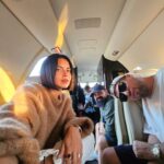 Inna Instagram - We stopped by Georgia- Batumi for refuelling ! My next goal is to do a concert here! The city looks amazing from the plane