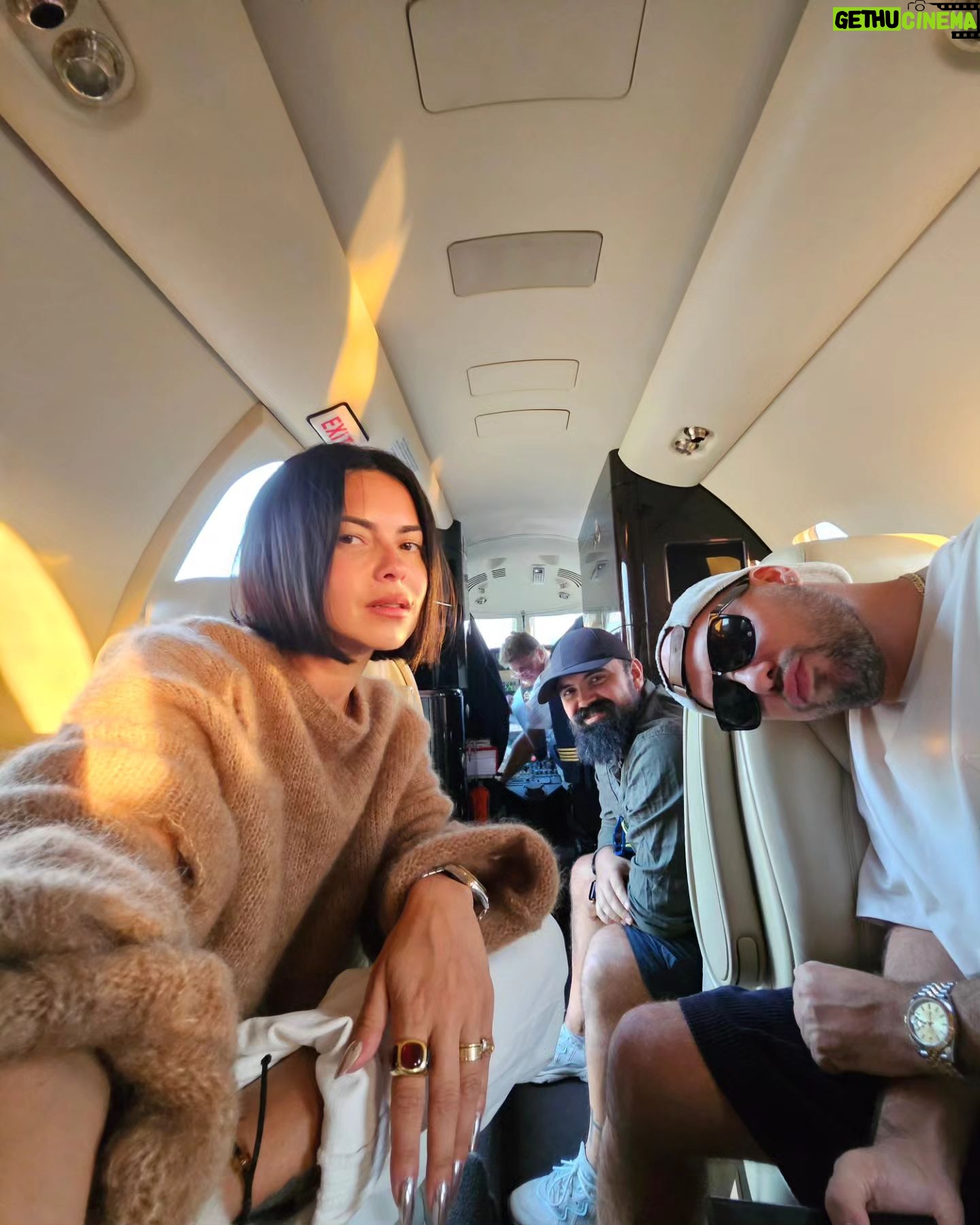 Inna Instagram - We stopped by Georgia- Batumi for refuelling ! My next goal is to do a concert here! The city looks amazing from the plane