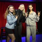 Irina Voronina Instagram - Photo dump from my Sunday show! Awesome pics by @pontak04 and @sunshineheadshots . Thank you @acmeadam for putting on a great show @hollywoodimprov ! 🎤🎤😃😃 #irinavoronina #womenincomedy #standupcomedy #lacomedyscene #hollywoodimprov #eristalentagency