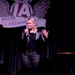 Irina Voronina Instagram - I had a blast a @lacomedyclub last night! 🎤😄👏 Can’t wait to be back ! #standupcomedy #lasvegas #standup #lacomedyclub