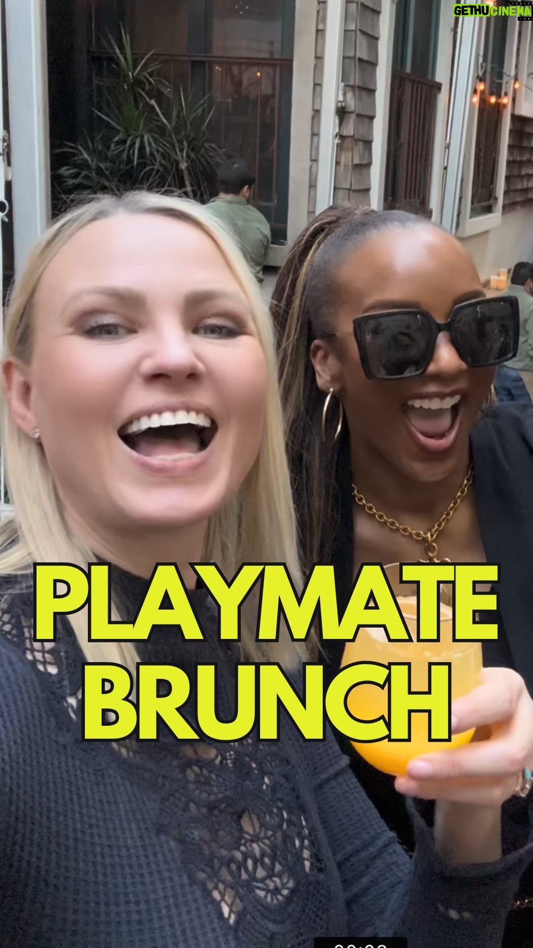Irina Voronina Instagram - Playmate brunch: Expectations vs. Reality 🤣 #playmates #playboy #roguebunnies #expectationsvsreality