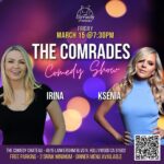 Irina Voronina Instagram – Reserve your tix for March 15 @7:30pm with promo code IRINA (all caps) Ticket link in bio! 🎟️ Hurry, space is limited! This show will sell out fast! 

#standupcomedy #standup #womenincomedy #irinavoronina #ksenia #thingstodoinlosangeles