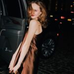 Iris Apatow Instagram - 🤎Night out with @gucci @sabatods 🤎🍾