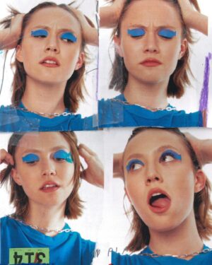 Iris Apatow Instagram - So grateful to have been apart of this🤩🫢❤️‍🔥
@af94_ #af94partner ⭐️❤️
Photographed by @emily.lipson ⁠
Makeup by @rommynajor⁠
Hair by @malcolm.marquez⁠